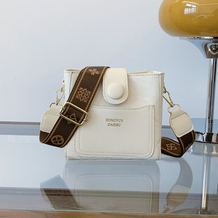 M30936 Black Flower 20x42x6cm High Quality Bags